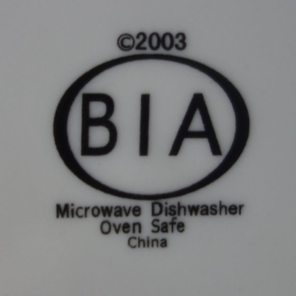 Vintage Set of Four(4) BIA Cordon Bleu Camembert 8" Ceramic Plates - Picture 7 of 9